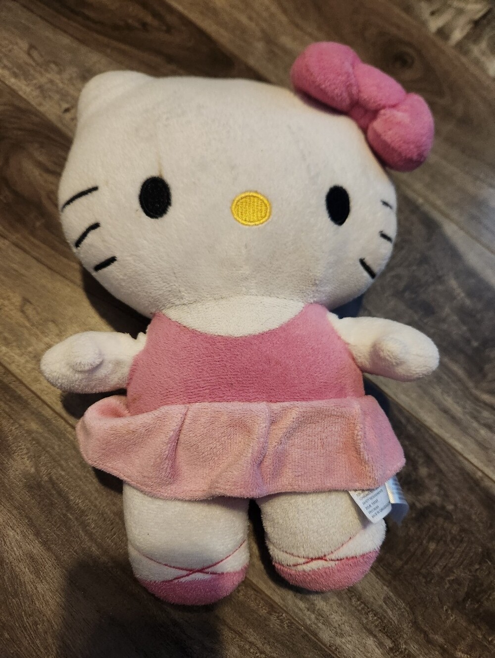 Hello Kitty Pink Ballerina Plush Medium Size Tutu And Bow Sanrio
